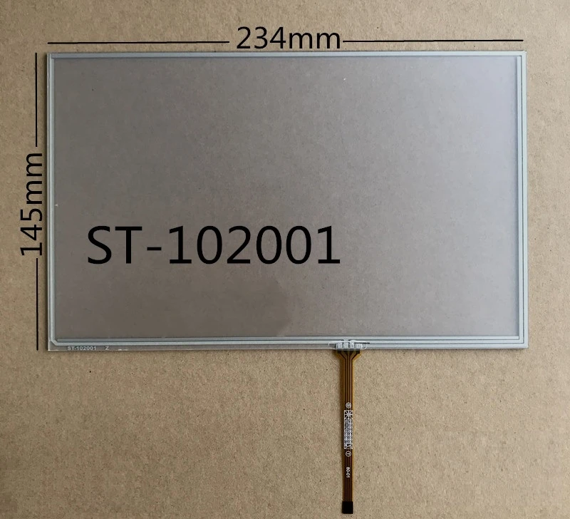 

New 10.2-inch touch screen 234*145mm for industrial instruments touch AT102TN03 ST-102001