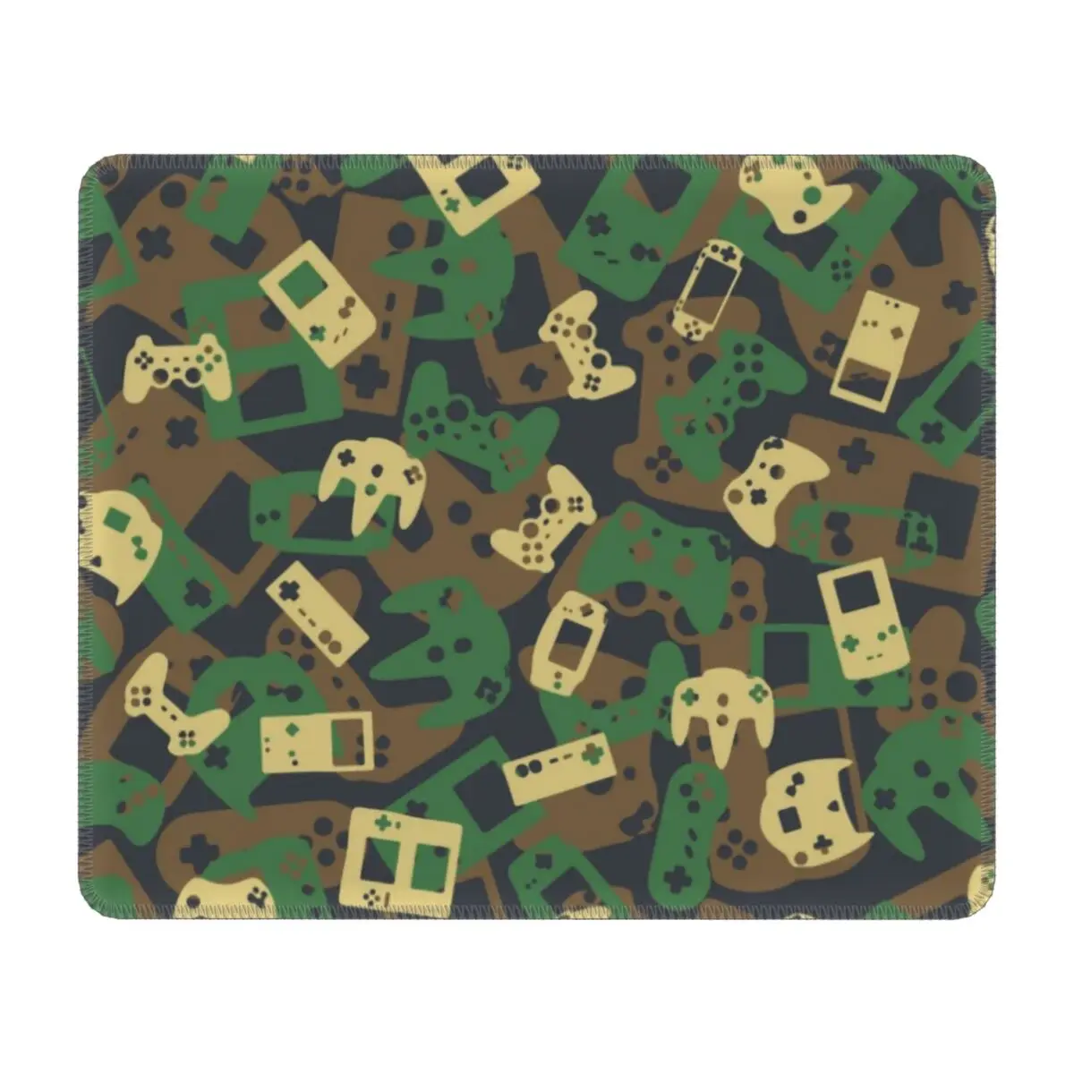 Tapis de souris militaire camouflage forêt, tapis de souris de jeu étanche, Base antidérapante en caoutchouc, contrôleur de jeu, tapis d'ordinateur de bureau