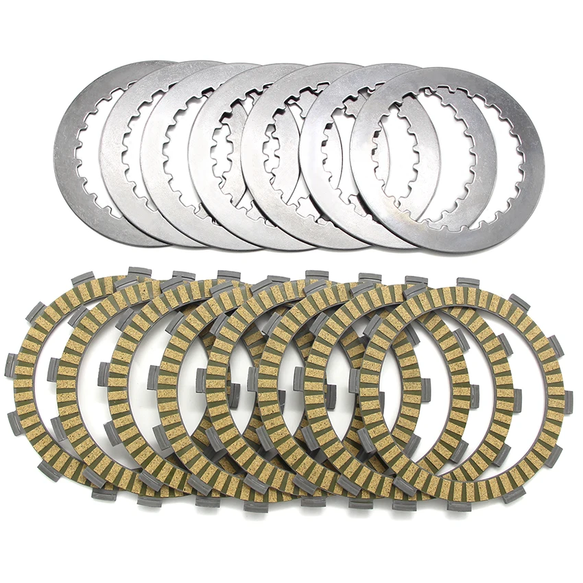 

Clutch Friction Disc Plate Kit For Honda CR125 RY/R1/R2/R3 R4/R5/R6/R7 CRF250R 22201-KS6-700 22321-KA3-710 22321-KF0-770