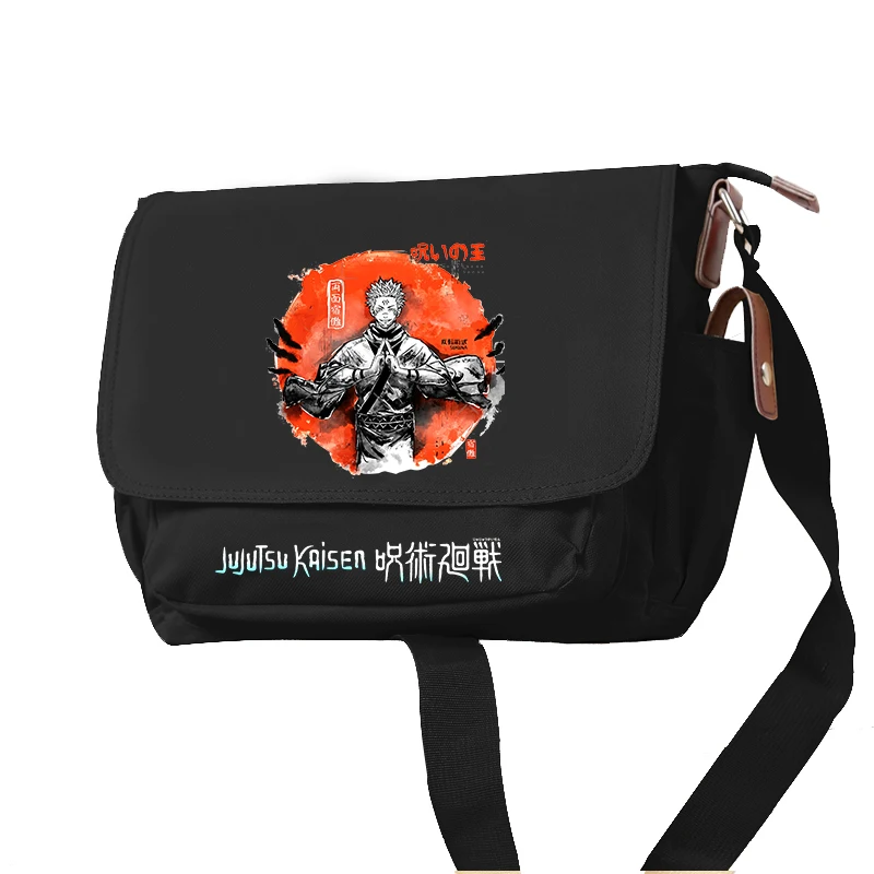 Jujutsu Kaisen Anime Bookbag Cartoon Girls School Bags Students Travel Shoulder Bags Itadori Yuji Cosplay Crossbody Bags