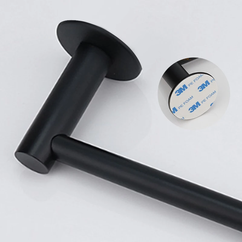 Küche Rolle Papier Selbst Klebe Wand Halterung Wc Papier Halter Edelstahl Bad Tissue Handtuch Zubehör Rack Halter