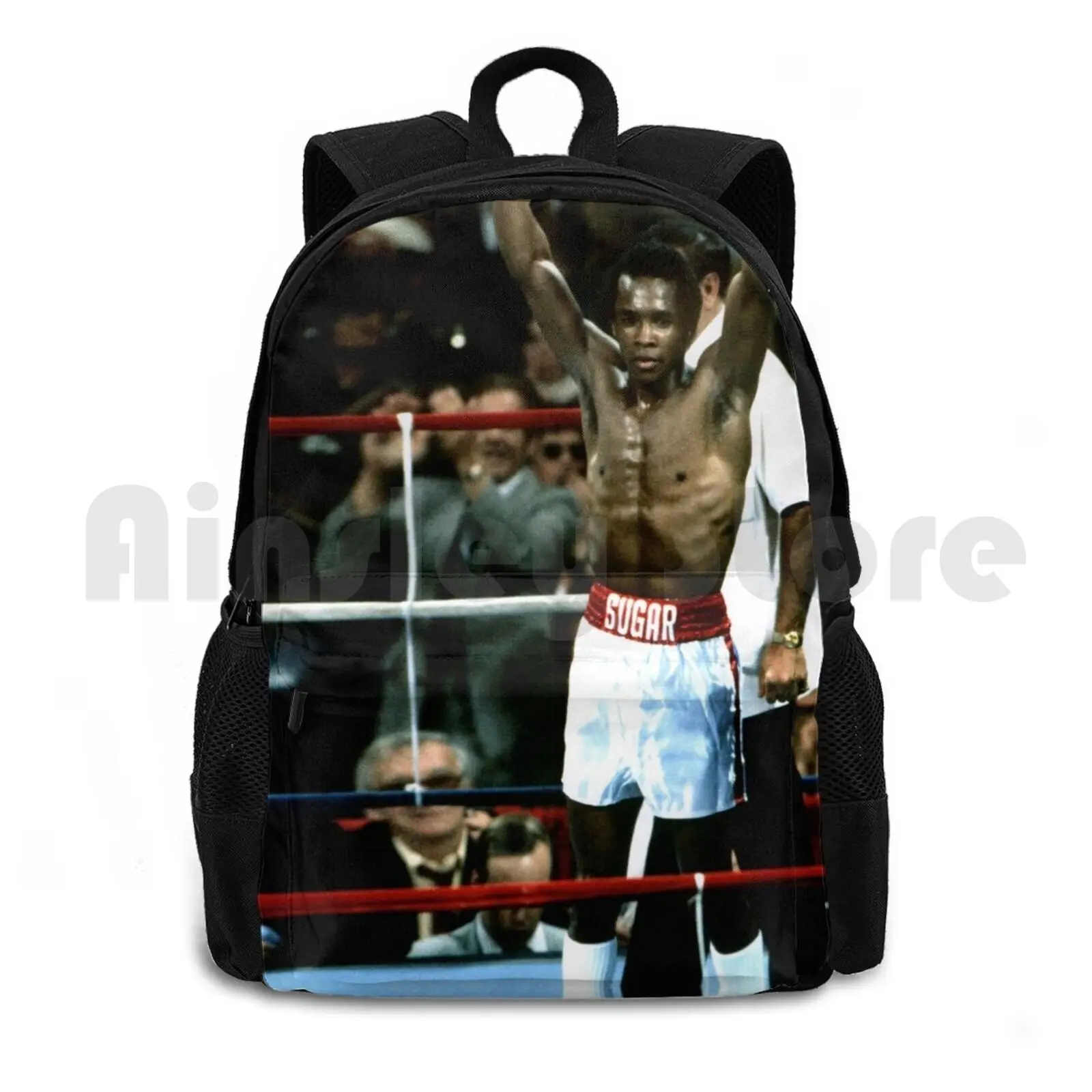 Sugar Ray Leonard Outdoor Hiking Backpack Waterproof Camping Travel Boxing Fighting Sports Sports Sports Sugar Ray Leonard