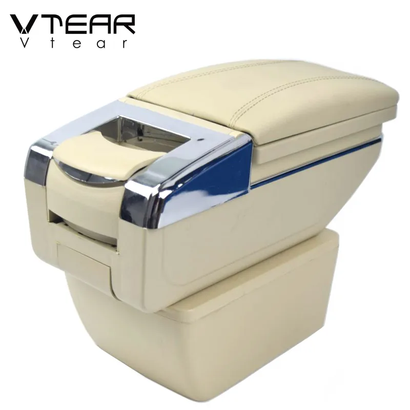 Vtear For Suzuki Ertiga Armrest Interior Center Console Storage Box Arm Rest Car-styling Decoration Accessories Parts Organizer