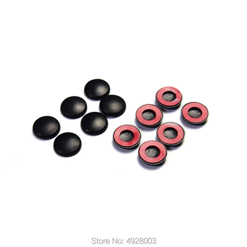 Door Screws Cover Caps Protective Trim Stickers Accessories for Volkswagen VW T-roc Troc 2017 2018 2019 2020 2021
