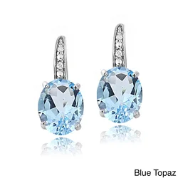 BABYLLNT-pendientes de plata esterlina 925 para mujer, aretes de amatista de piedras preciosas de colores, hebilla de oreja de oro de 18 quilates, regalo de joyería con dijes