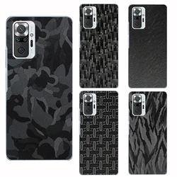 3D Camo Crocodile Snake Decal Phone Back Sticker For XIAOMI Mi11 Ultra 11 Lite Redmi Note 10 Pro 9S 8T 7S 10X 4G 9A 10X Pro Skin