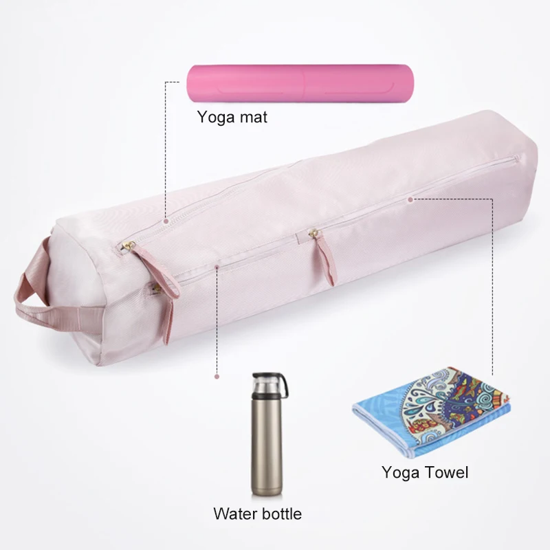 Portable Multi-Function Yoga Mat Carry Bag Large Capacity Storage Shoulder Bag Thickened Sport Gym Mat Case Pilates Yoga Mat Bag