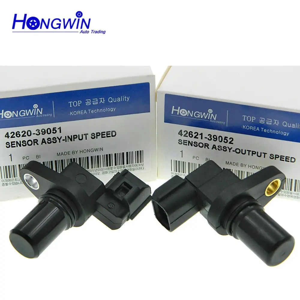 Sensor de velocidad de salida de entrada compatible con Hyundai ELANTRA TIBURON TUCSON SONATA SANTA FE XG300 AZERA XG350 ENTOURAGE 4262039051/4262139052
