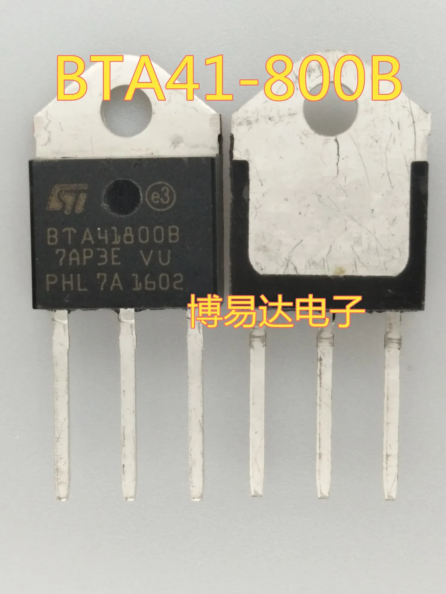 

BTA41-800B BTA41800B TO-3P 41A/800V