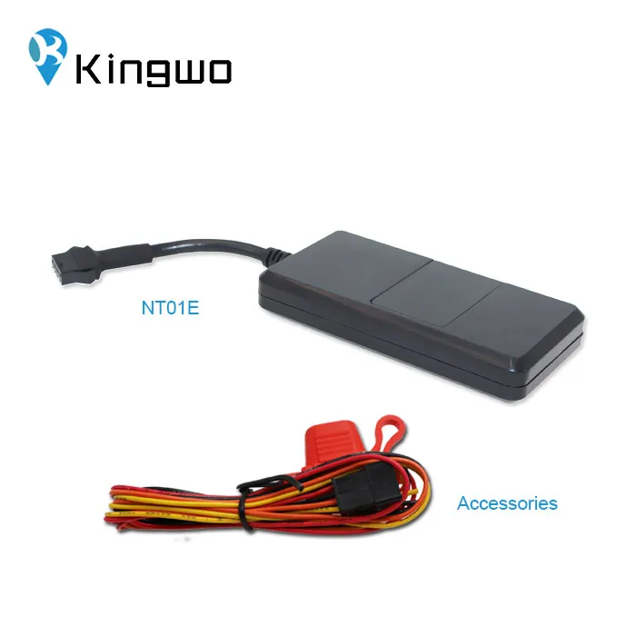 Kingwo new Factory price GPS tracker NT01E car tracking device with relay ACC detection real time tracking