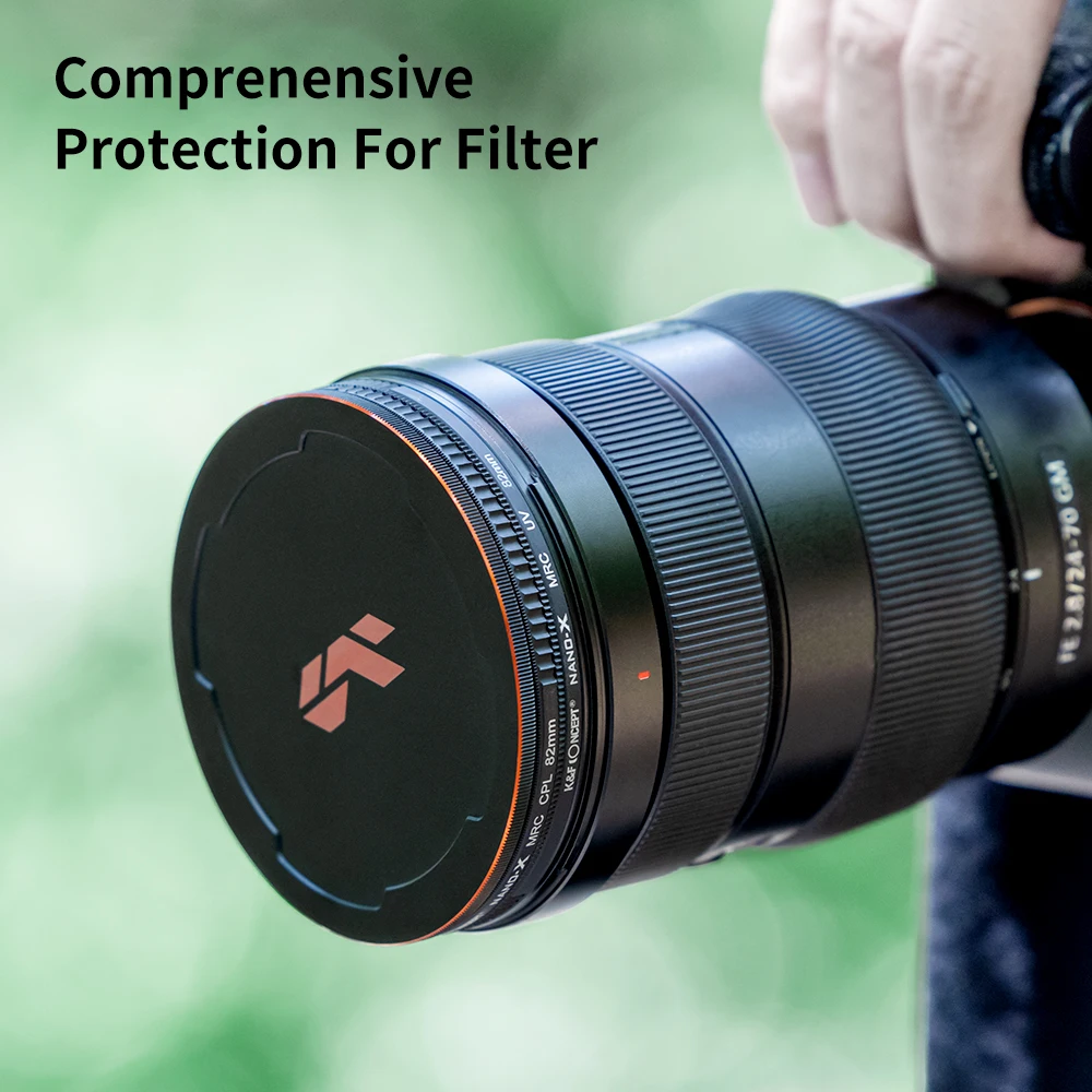 K&F Concept Nano-X MC UV CPL Kits Camera Lens Filter with Lens Cap Multi Layer Coatings Filter 49mm 52mm 58mm 62mm 67mm