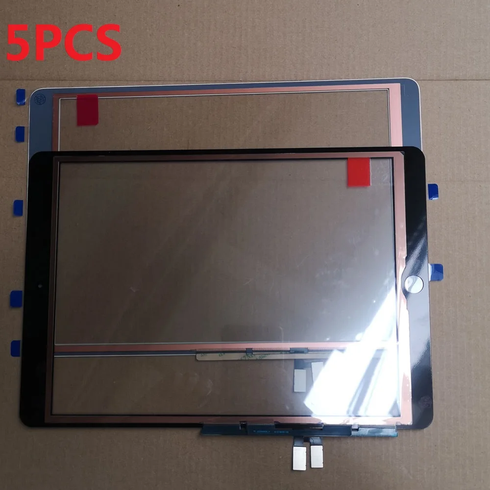 

high quality 5pcs 10.2" For Apple iPad 7 10.2 7th Gen A2197 A2198 A2200 Touch Screen Digitizer Outer Glass Panel Replacement