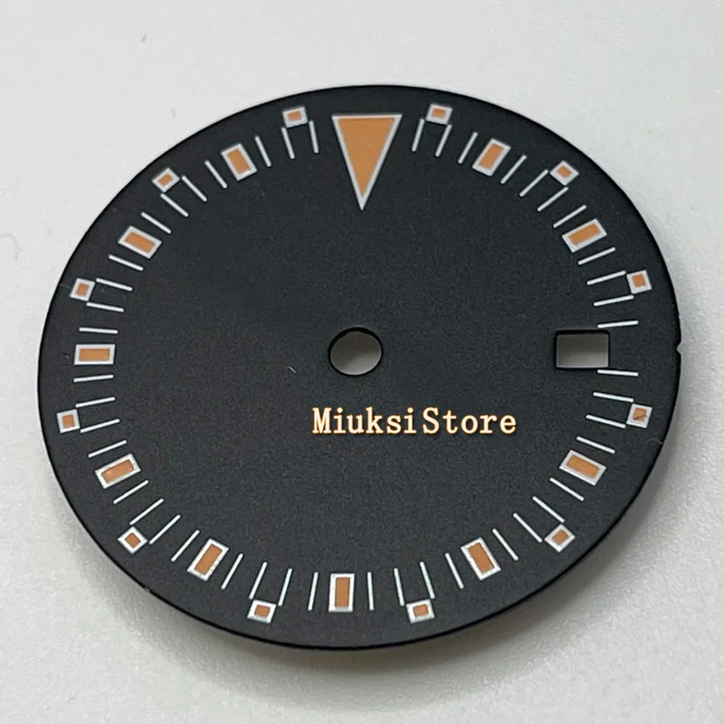 29mm White Black sterile watch dial luminous dial fit Miyota 8205 8215 821A Mingzhu DG2813 3804 ETA 2836 2824 Seagull 1612