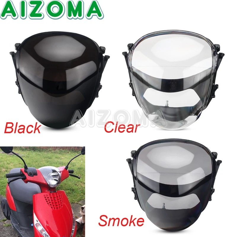 Szklana osłona przedniego reflektora do Piaggio Zip 100 98 4T 125 124 50 49 2T AC 50 49 4T 50 2T DT LC SP2
