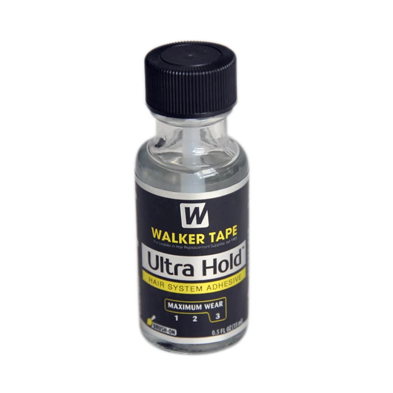 1bottles 0.5oz Walker Ultra Hold Lace Wig Glue Adhesive Super Glue And 1bottle Hair Glue Remover 30ML