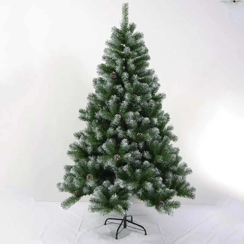 Large PVC Christmas Tree Holiday Mall Home Decorations Artificial Tree New Year Layout Green Tree Decoration for Home