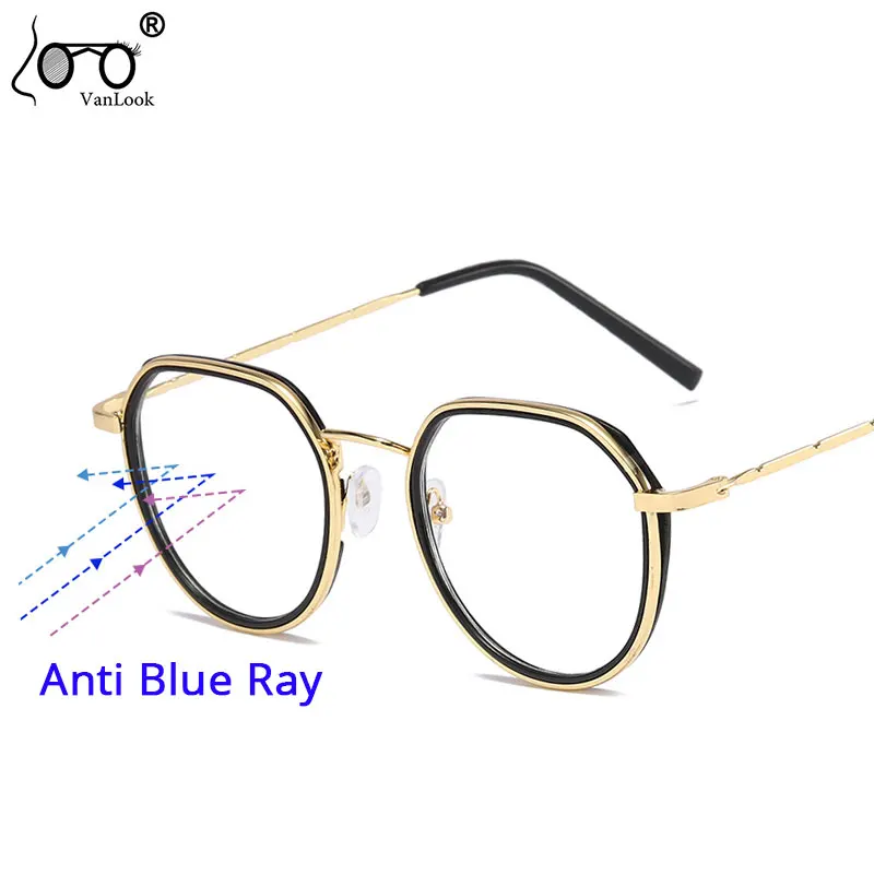 

Women Anti Blue Ray Computer Glasses Men Optical Eyeglasses Frame Decorative Spectacle Transparent Eyewear UV400 Anti Glare