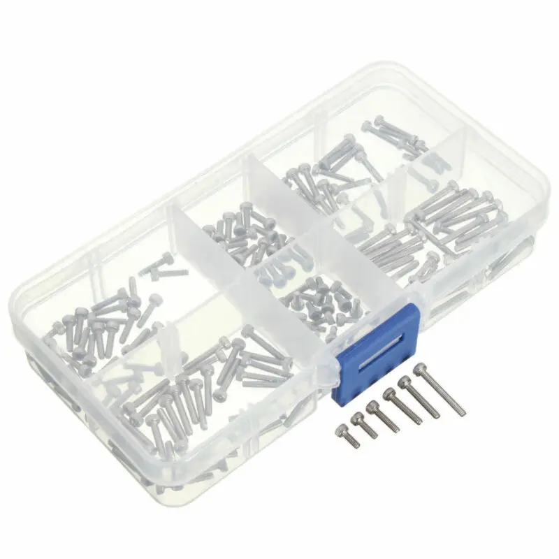Viti a testa cilindrica con esagono incassato M2 bulloni a brugola cilindrici lunghezza 4mm-16mm acciaio inossidabile 304