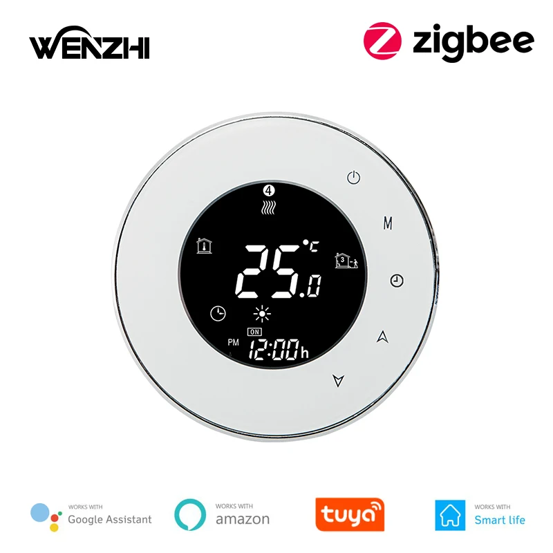 ZigBee 3.0 Thermostat Temperature Controller 220V For Water Electric Floor Heating Gas Boiler Smart Life Tuya Alexa Google Home