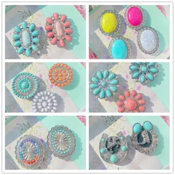 Luxury Popular Turquoise Expanding Phone Stand Grip Finger Rring Support Anti-Fall Foldable Universal Mobile Phone Holder