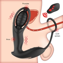 前立腺マッサージ,リモコン,男性バイブレーター,アナルプラグ,ゲイ,大人のカップルのためのアナルセックス玩具,18セックスショップ