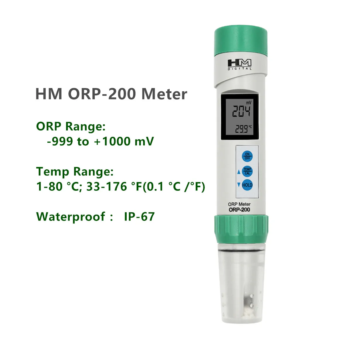 Digitale ORP pH TDS Meter Temperatuur Tester Waterdicht Met Automatische Kalibratie Draagbare Tester HM COM-80/100/200/300/360 - afbeelding 1