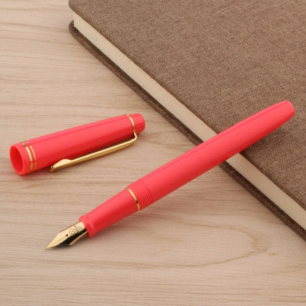 1 Pc High Quality Posture Correction Plastic Fashion Colorful Rotation EF Nib Fountain Pen