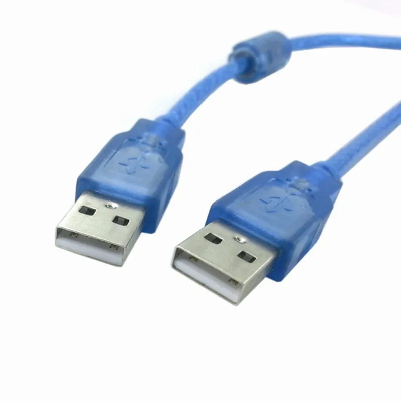 USB2.0 data Short line public to public double headed mobile hard disk box data line notebook radiator connection cable 0.3m-5m