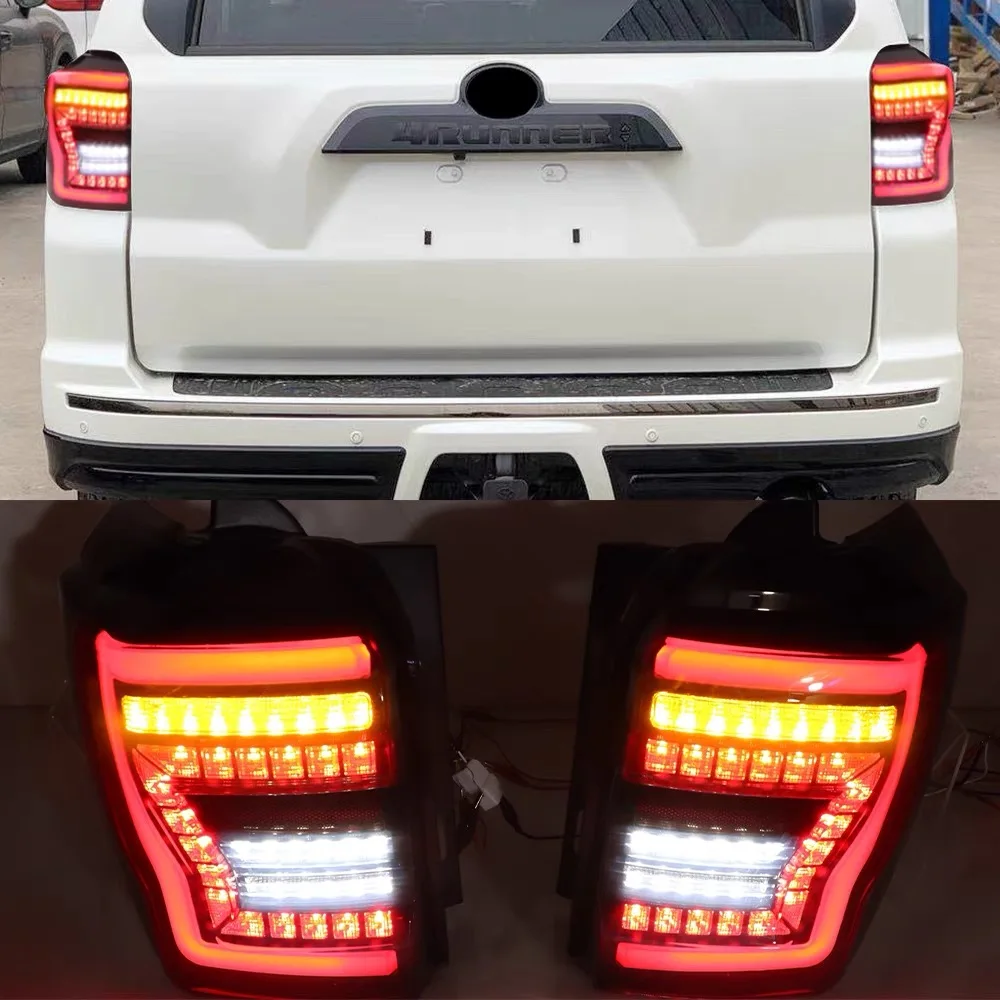 

Задние фонари для Toyota 4Runner 2010-2021 Задние фонари прицепа, светодиодные стоп-сигналы для автомобилей, противотуманные стоп-сигналы, фонари заднего хода