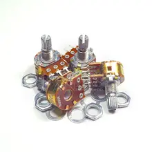 6Pin Shaft Potentiometers B1K to B1M 5pcs #3