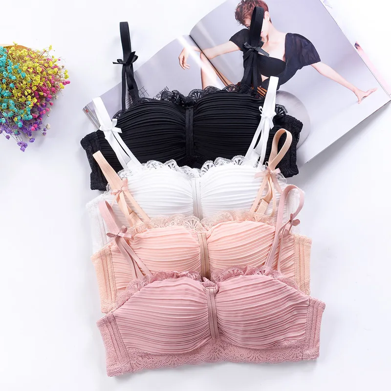 

Fashion Women Push Up Bra Sexy Lingerie Underwear No Wire Adjustable Tops Female Bralette