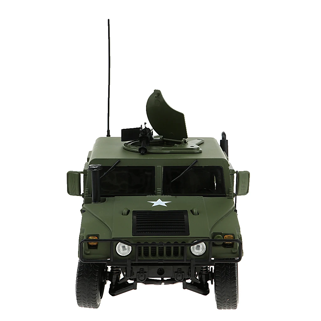 Die-cast Vehicles - 1/18 Scale H1 Army Vehicle Army Models Car Toys Tank, Vehicle
