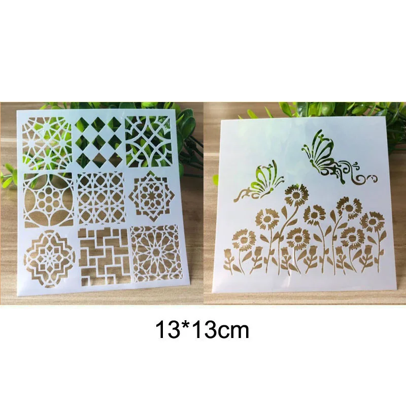 

Stencil For Wall Painting Scrapbooking Stamping Album Decorative Embossing Template Reusable Stencil Creativity