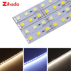 Listwa LED sztywna listwa świetlna SMD 5054 50CM 36LED wysokiej jasności LED sztywny pasek 12V aluminiowy sztywny pasek biały, lodowy blękit, czerwony, niebieski