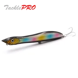 TacklePRO PO09 Popper Topwater Snake Head Floating Wobbler 100mm/120mm/135mm 10g/17g/26g Fishing Lure Sea Bass Pike Bait Peche