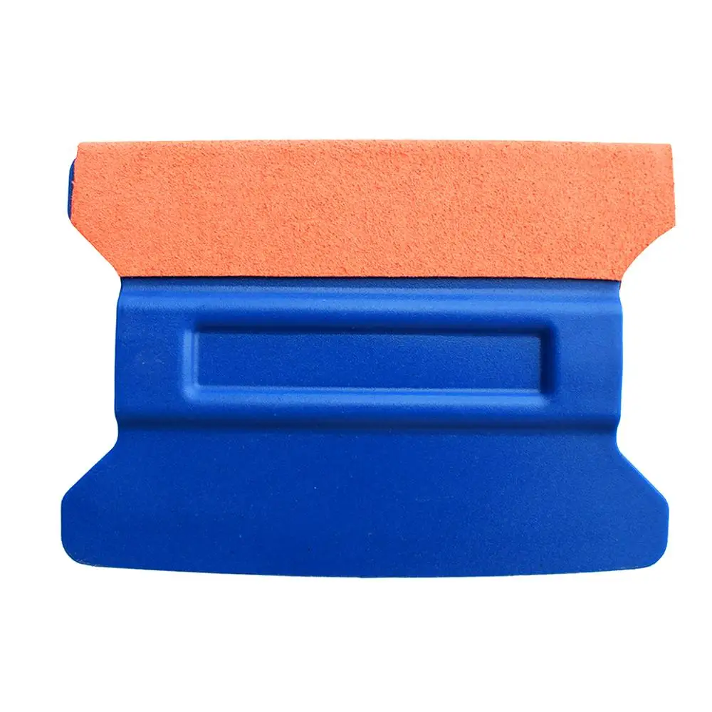 Suede Edge Magnetic Squeegee Blue Scraper Window Wrapping Film Tools A40