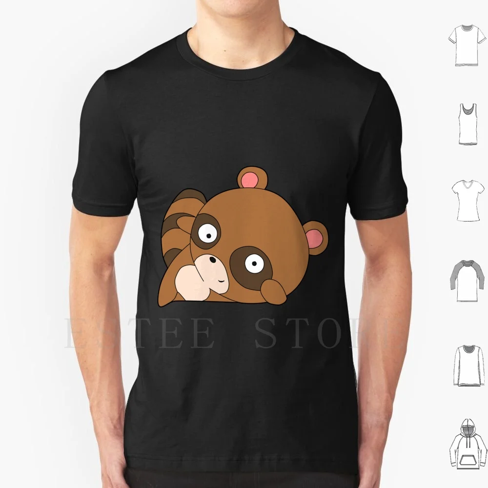 Gekkan Shoujo Nozaki Kun-Tanuki 01 T Shirt Print Cotton Gekkan Shoujo Nozaki Kun Tanuki Chibi Raccoon Pretty Cute Anime Manga