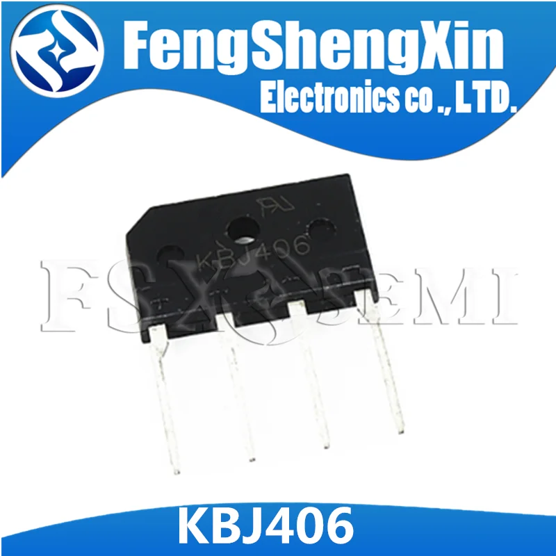 5pcs KBJ406 KBJ410 KBJ610 KBJ1010 KBJ1510 KJB2508 KBJ2510 KBJ3510 KBJ5010 DIP-4 Brigde