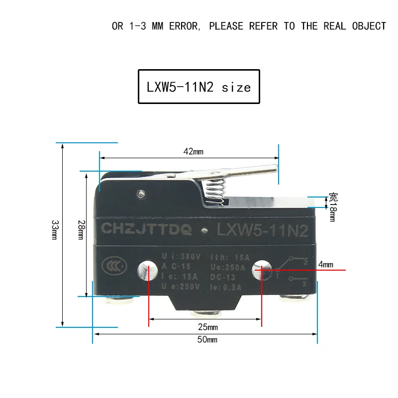 CHZJTTDQ  Stroke Limit  Micro Switch  LXW5-11G1 G2 G3 2277 Q1 Q2 M Z1 D1 78 24 N1 N2