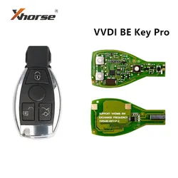 Xhorse VVDI BE Key Pro per Mercedes Benz SmartRemote Key Chip versione migliorata Smart Key Shell può convertire i token in MB BGA Tool