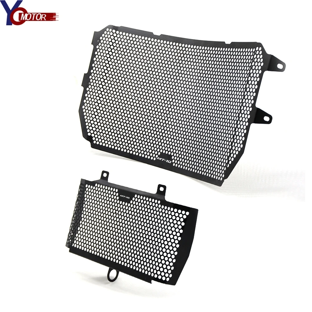 For YAMAHA MT-10 SP 2016-2019 2017 2018 2019Motorcycle Radiator Oil Cooler Guard Grille Grill Cover mt MT10 FZ-10 fz10 2016 2017