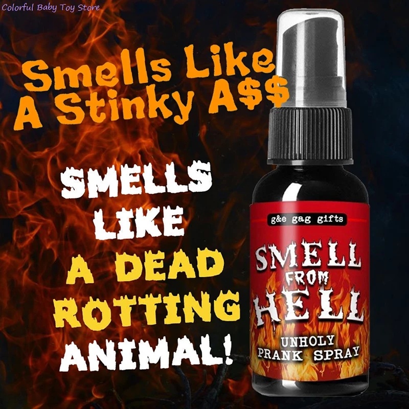 Líquido Fart Gag Prank Spray, Smelly Stinky Gás, melhor presente para crianças Funtime, entretenimento familiar, pode feder bomba, piada, 30ml