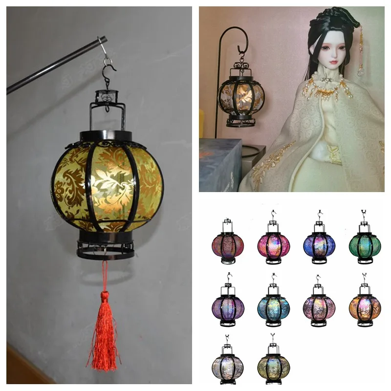 

1/4 1/3 Scale BJD SD Ancient Costume Doll Accessories China Japan Korea 23CM Retro Portable Lantern Model for MSD SD13 C0753