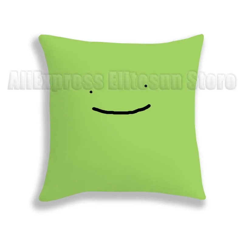 Funda de almohada Dream SMP para niños, cubierta de cojín de dibujos animados divertidos, decorativa para el hogar, sin inserto de almohada, de poliéster, 45x45cm