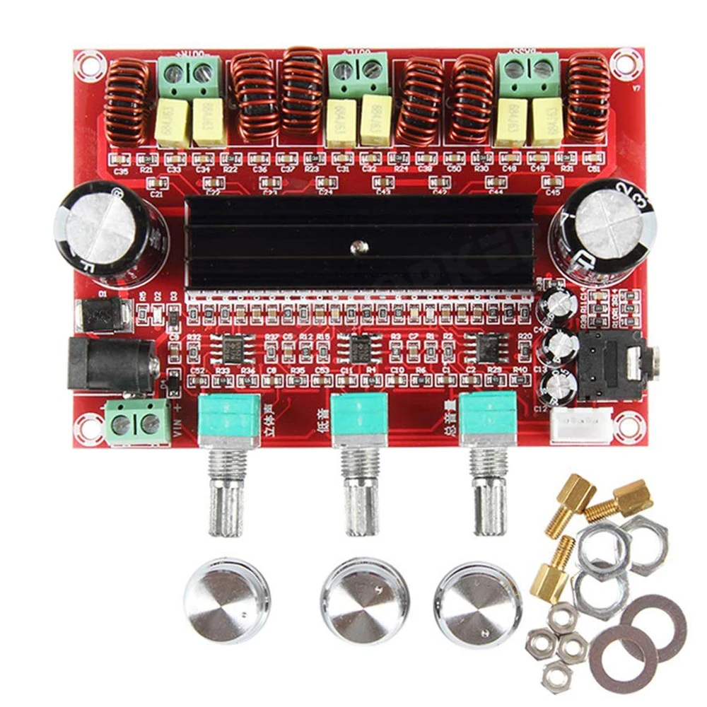 Audio Stereo Digital Power Amplifier Board TPA3116D2 50W*2+100W 2.1 Kanal Bass Subwoofer AMP Modul