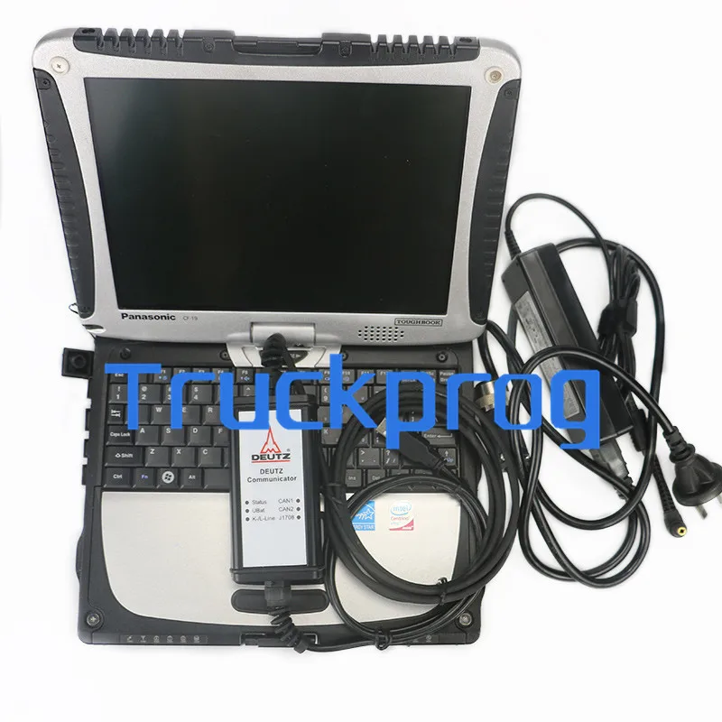 For DEUTZ DIAGNOSTIC KIT DECOM SerDia 2010 K/L-Line J1708 protocols Truck diagnostic&programming tool+CF19 LAPTOP