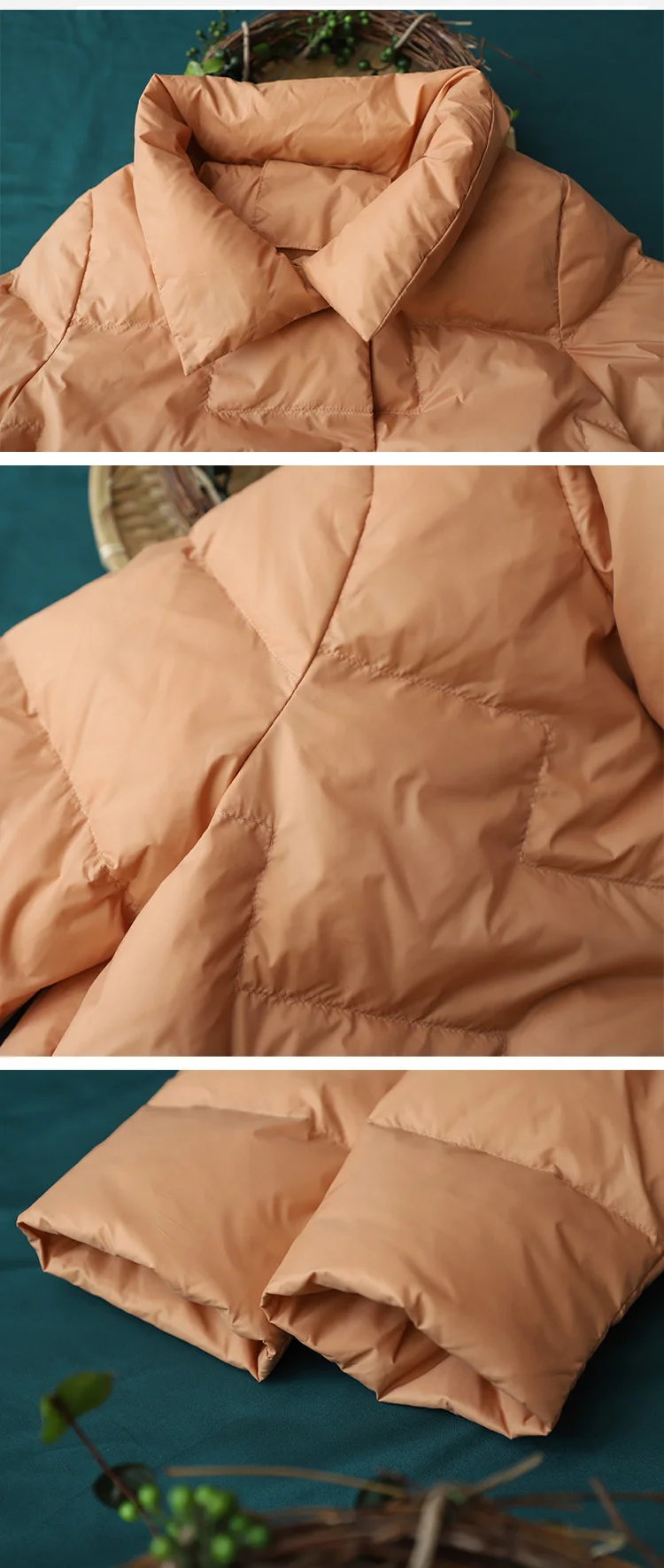 Schinteon Women Light Down Jacket Simple Casual Solid Color Stand Collar Short Outwear Autumn Coat Female New 2023 Fashion