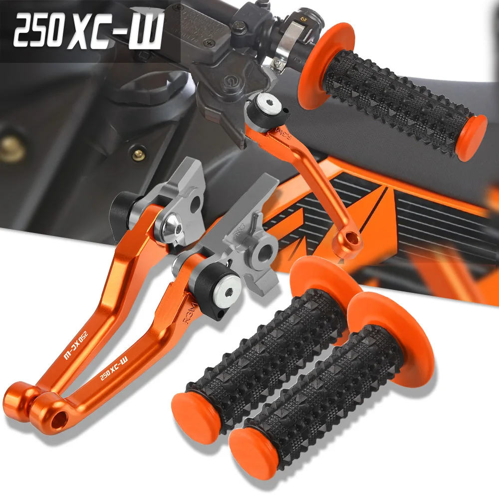 

Motocross Hand Grips Handlebar 250 XC-W Dirt Pit Bike Brake Clutch Levers FOR 250XCW 2006 2007 2008 2009 2010 2011 2012 2013