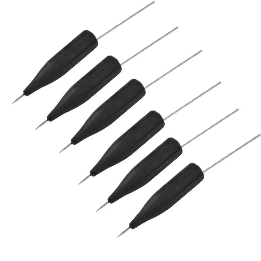 Black Tattoo Nozzle Needle Caps Permanent Makeup Needle Tip  For Permanent Makeup Eyebrow Lip Tattoo Machine Gun