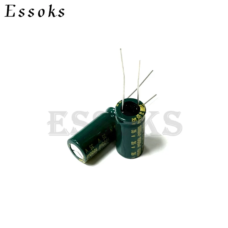 5pcs Electrolytic Capacitor 35V1000UF 35V 1000UF 10X20 13X17 13X20 mm High Frequency Low ESR Aluminum Capacitors